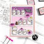 Alex Syberia Designs Lucky Cat & Friends Die Set asd-cd-241 say hi