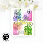 Alex Syberia Designs Merry Christmas Die Set asd-d-210 post