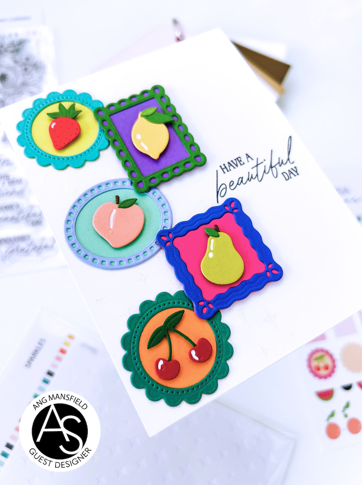 Alex Syberia Designs Mini Frames & Fruits Die Set asd-d-239 beautiful