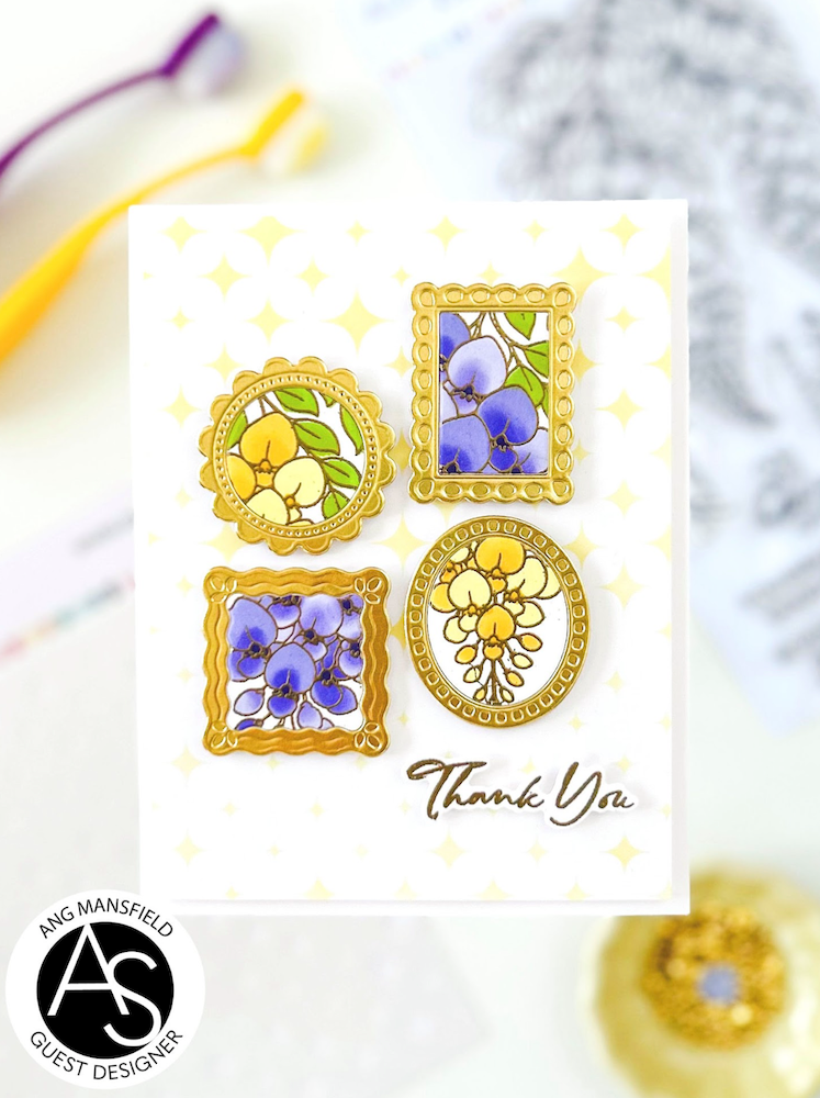 Alex Syberia Designs Mini Frames & Fruits Die Set asd-d-239 thank you