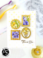Alex Syberia Designs Mini Frames & Fruits Die Set asd-d-239 thank you