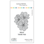 Alex Syberia Designs Minimalist Flowers Press Plate and Die Set asd-pp-7