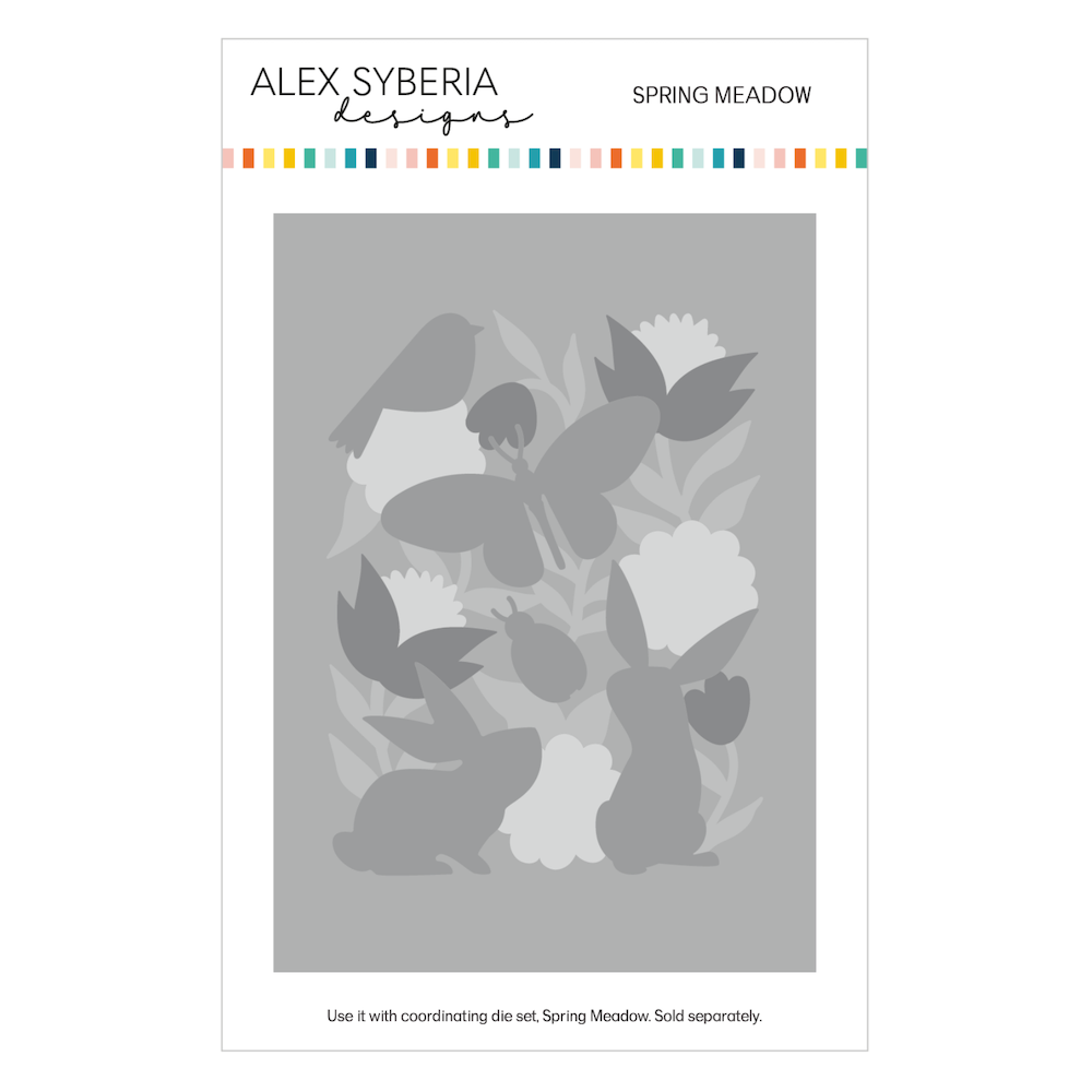 Alex Syberia Designs Spring Meadow Stencil Set asd-ste-191