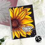 Alex Syberia Designs Summer Flower Press Plate asd-pp-11 yellow