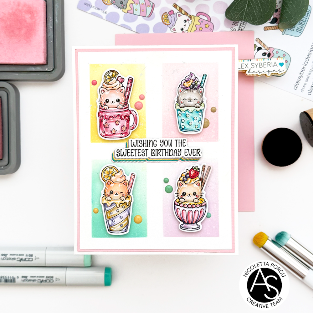 Alex Syberia Designs Sweet Treats Die Set asd-cd-225 birthday ever