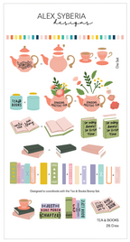 Alex Syberia Designs Tea & Books Die Set asd-d-237