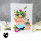 Alex Syberia Designs Tea & Books Die Set asd-d-237 positive