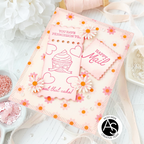 Alex Syberia Designs Tiny Flowers Stencil Set asd-ste-223 cupcake