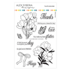 Alex Syberia Designs Tulips in Bloom Clear Stamp Set asd-sta-194