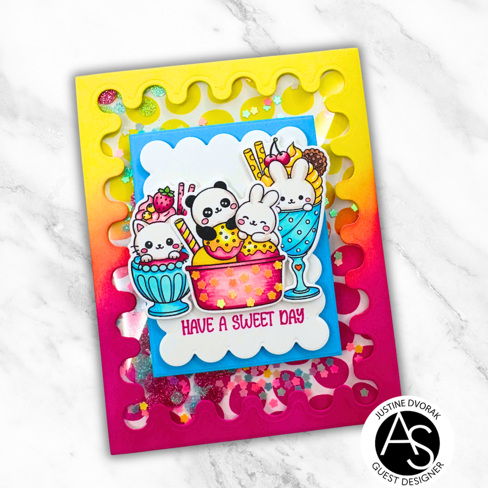 Alex Syberia Designs Whimsical Scalloped Frames Die Set asd-d-229 sweet day