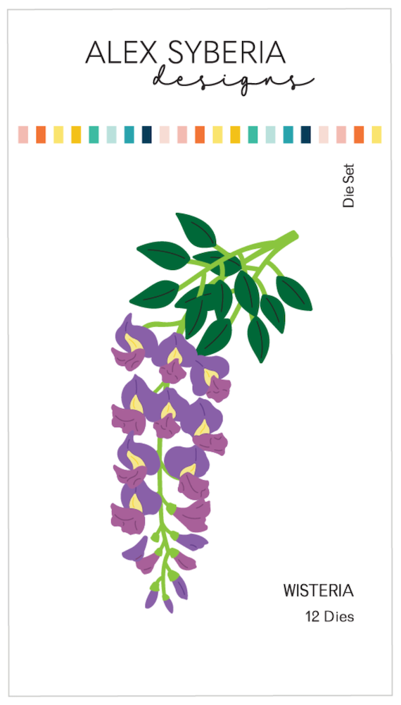 Alex Syberia Designs Wisteria Die Set asd-d-236