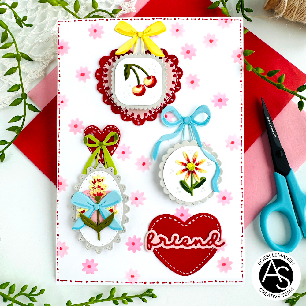Alex Syberia Designs With Love Die Set asd-d-221 friend