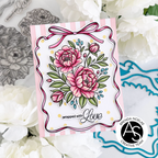 Alex Syberia Designs Wrapped with Love Die Set asd-cd-217 flower