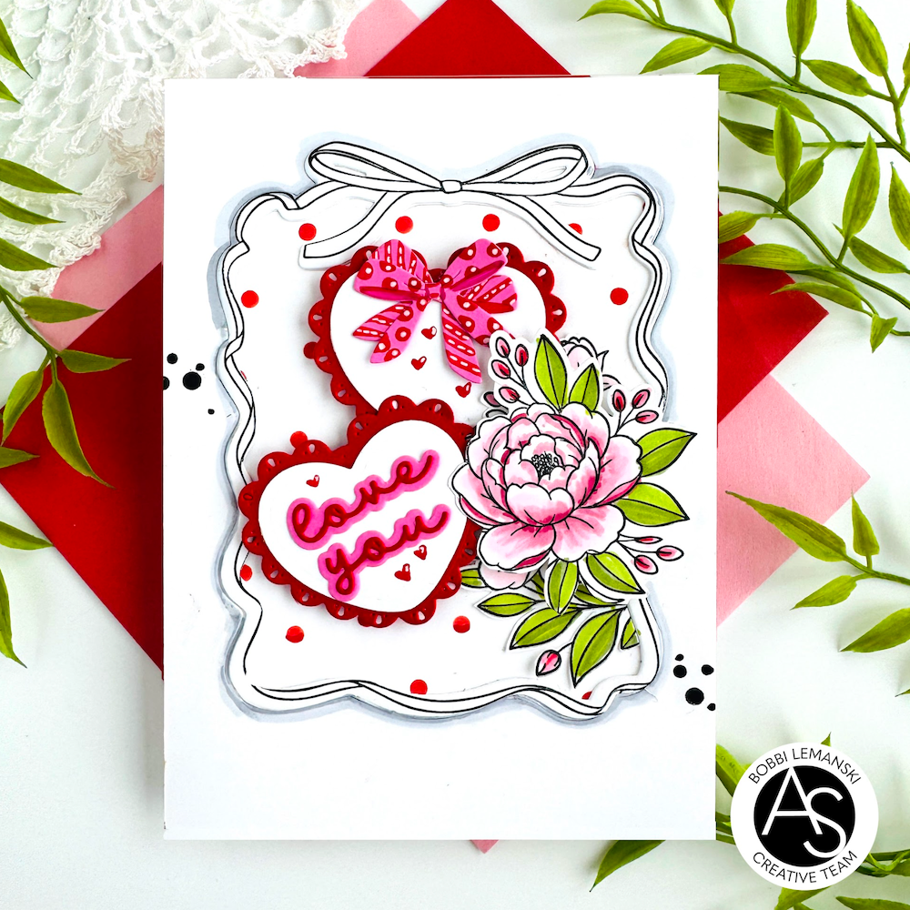 Alex Syberia Designs Wrapped with Love Stamp and Die Bundle loved
