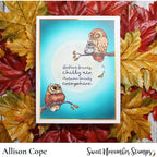 Sweet November Stamps Fall is in the Air Clear Stamp Set sns-fa-ow-23 Allison