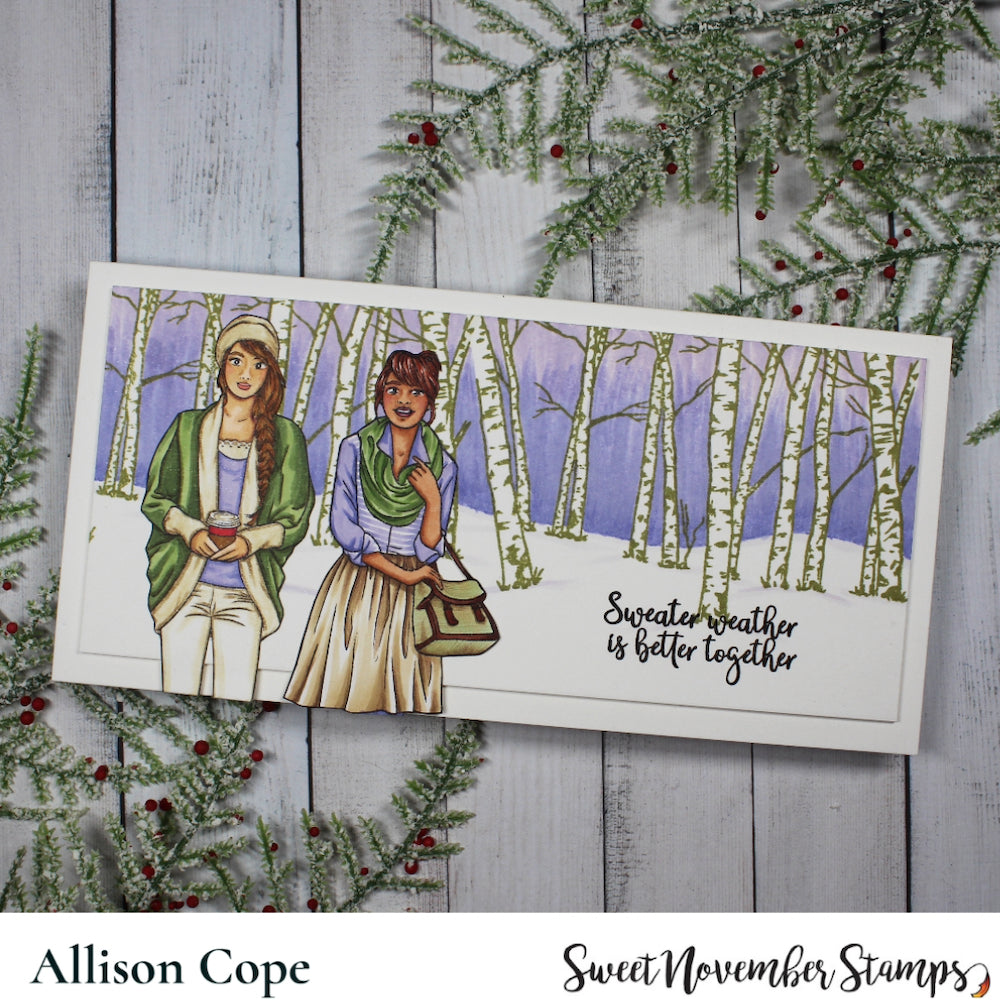 Sweet November Stamps Olive Clear Stamp Set sns-sn-ol-23 Allison