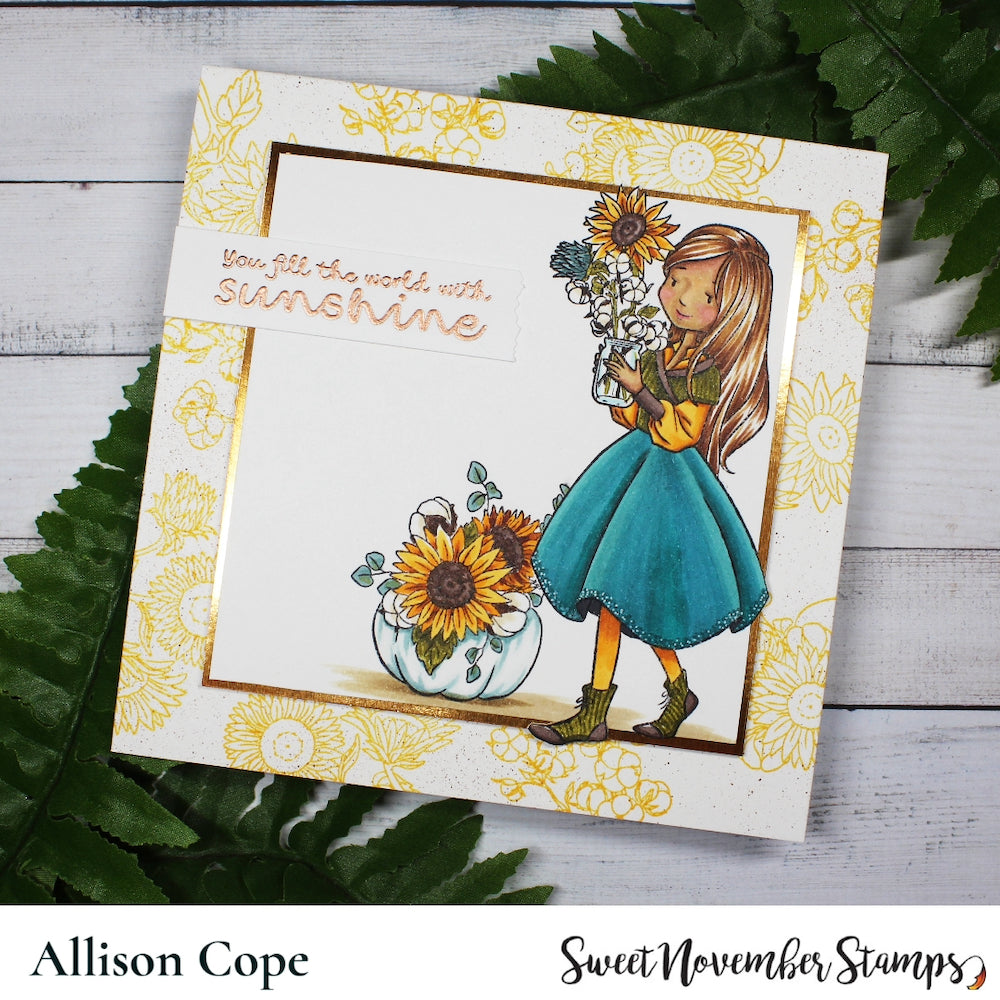 Sweet November Stamps Soft Sunshine Clear Stamp Set sns-bb-sf-23 Allison