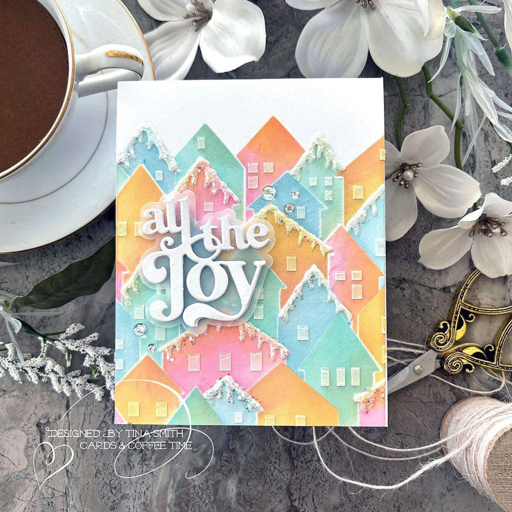 Simon Says Stamp All The Joy Wafer Dies sssd112977 All The Joy Christmas Card | color-code:ALT04