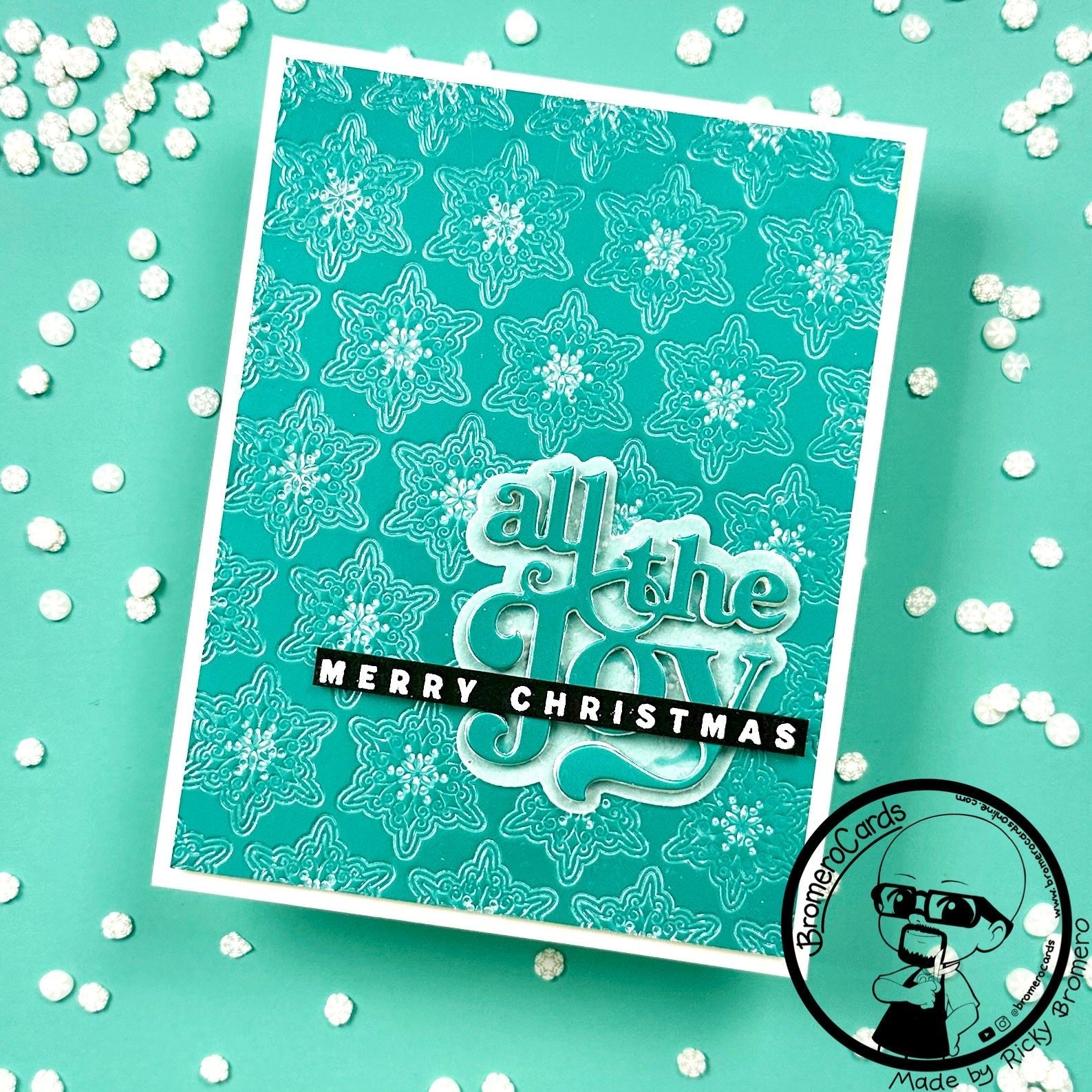 Simon Says Stamp All The Joy Wafer Dies sssd112977 All The Joy Christmas Card