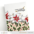 Altenew Festive Greenery Builder Stencils alt8203 warm winter greetings