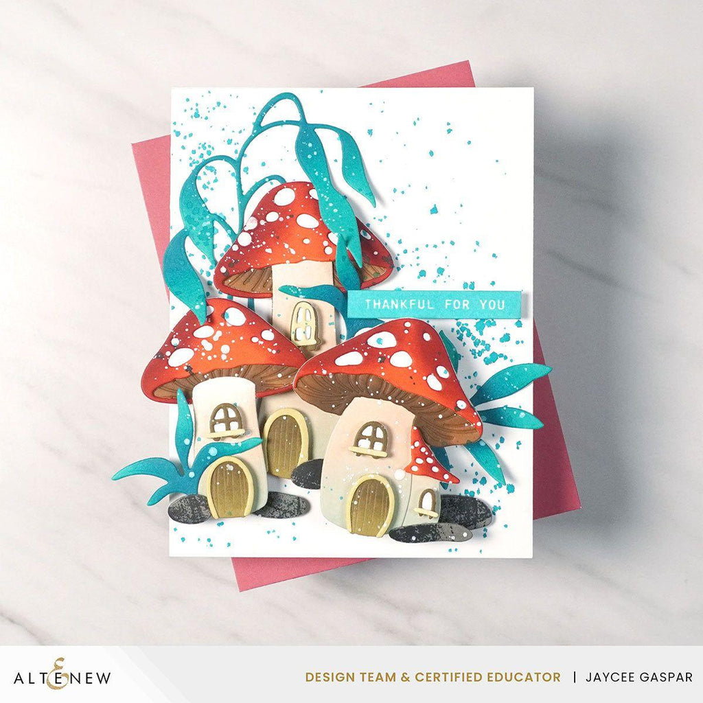 Altenew Mushroom Cottage Layering Dies alt10305