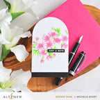 Altenew Sakura Blossoms Embossing Folder alt11377 just a note