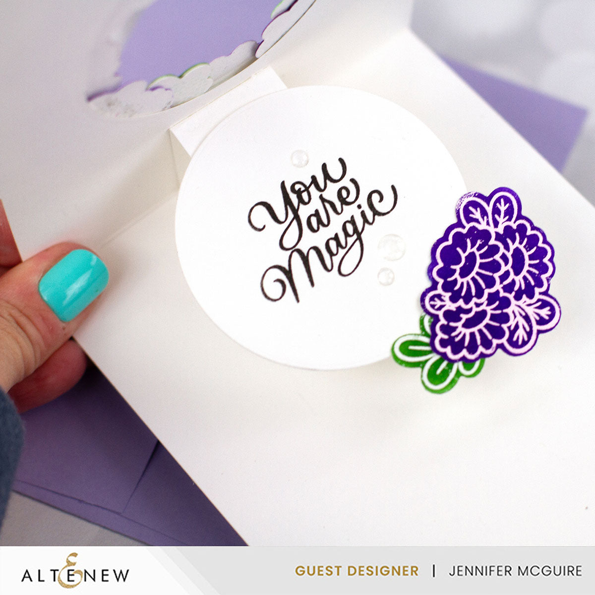 Altenew Bloom and Evolve Clear Stamps alt8950*