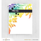 Altenew Dynamic Foliage 3D Embossing Folder alt8213 i miss you