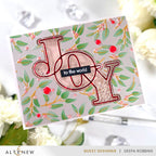 Altenew Joy Simple Coloring Stencils alt8209 joy to the world