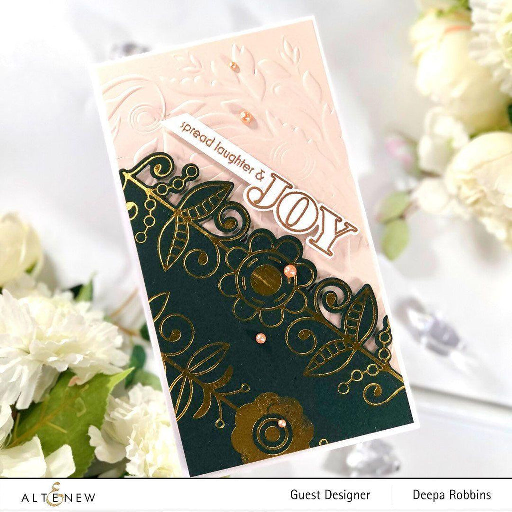 Altenew Nordic Vines Dies alt8221 laughter