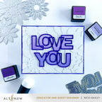 Altenew Outlined Love You Dies alt8707 love you