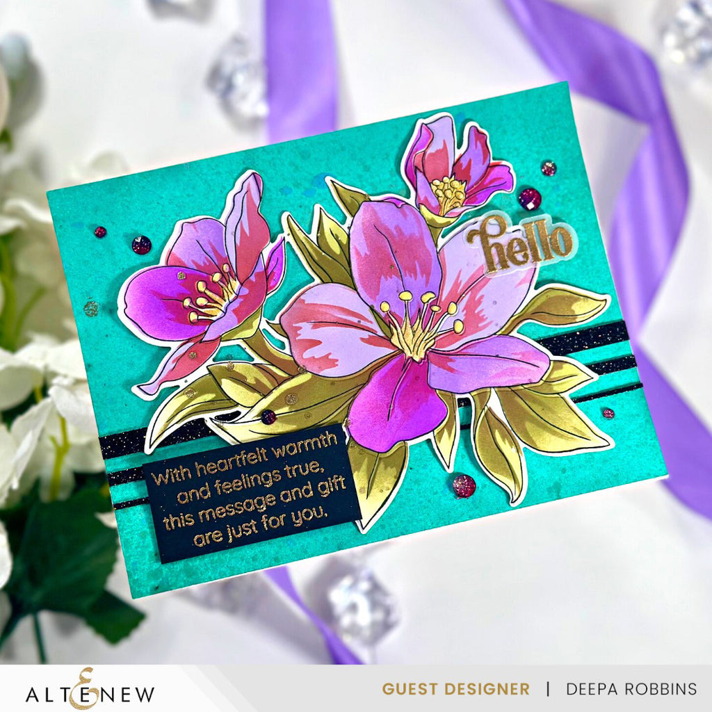 Altenew Craft Your Life Project Kit Splendid Bouquet Set alt8777bn hello