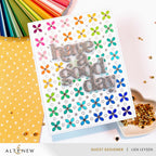 Altenew Petal Harmony Hot Foil Plate alt10044 have a good day