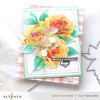 Altenew Stencil Art: Amorous Dream and Add-on Die Set hugs