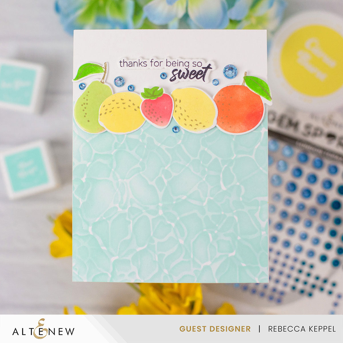 Altenew Dynamic Duo Fruitful Fun Add-On Dies alt10167 fruit fun