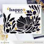 Altenew Fanning Foliage Hot Foil Plate alt8212 anniversary