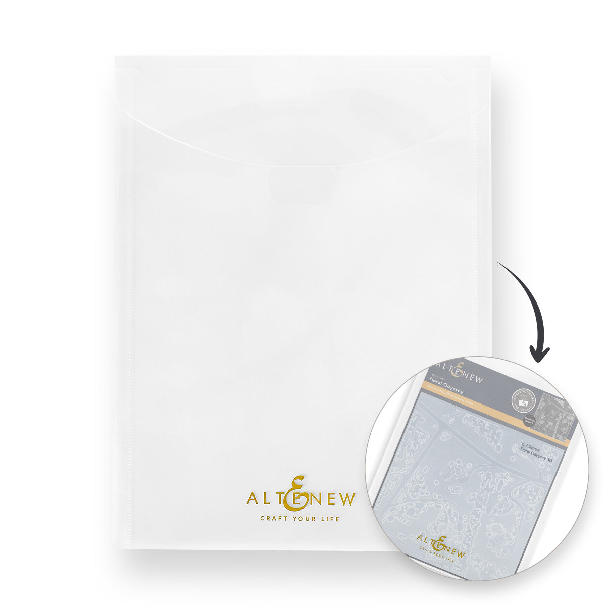 Altenew 6.5 x 8.5 inch Storage Pockets 10 Pack alt10962