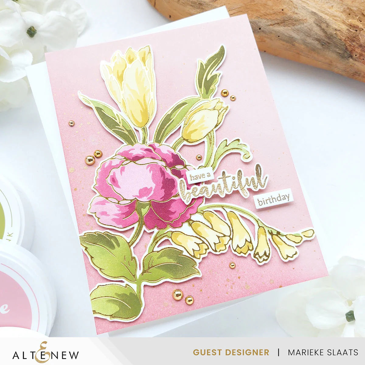 Altenew Acai Berry Fresh Dye Ink Pad alt8613 birthday