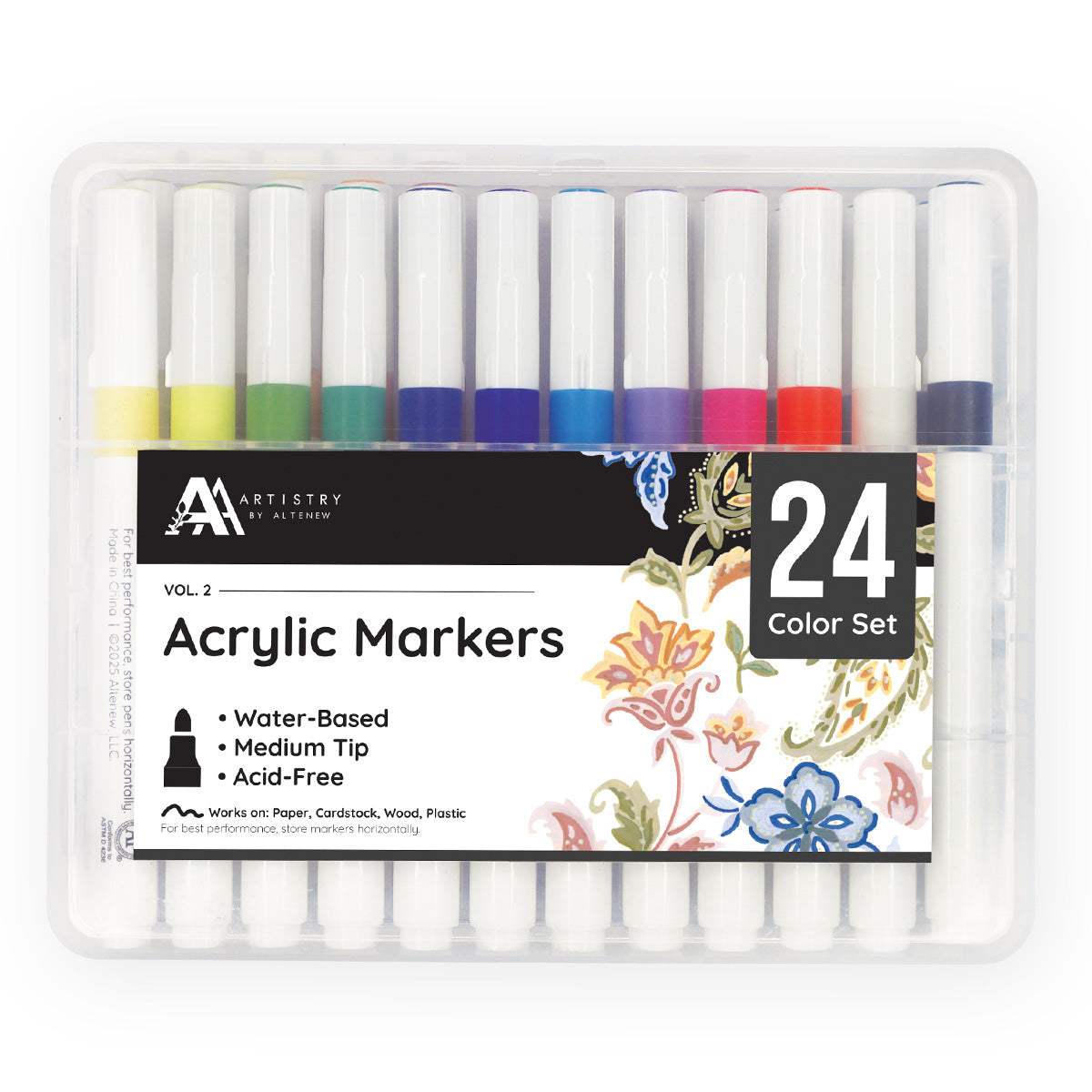 Altenew Acrylic Marker 24 Color Set Vol 2 alt10732