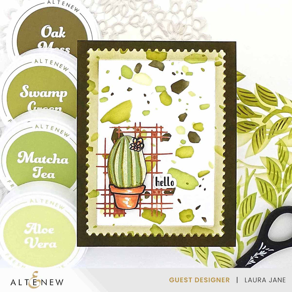 Altenew Aloe Vera Fresh Dye Ink Pad alt8619 cactus