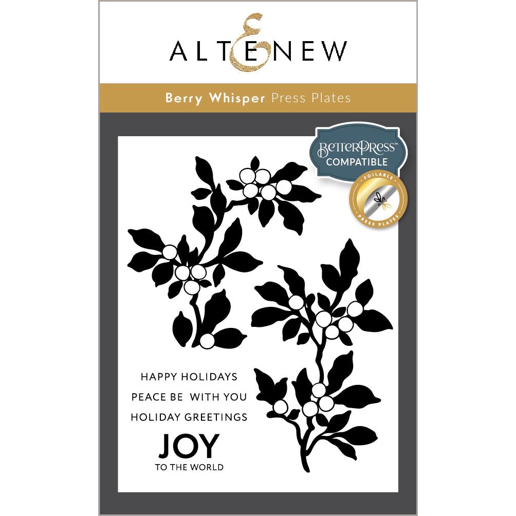Altenew Altenew Berry Whisper Press Plate alt10910