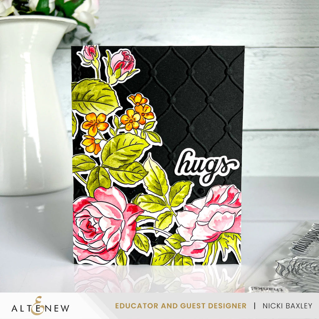 Altenew Amber Blaze Fresh Dye Ink Pad alt10085 hugs