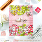 Altenew Build-A-Garden Branching Roses alt10156bn let's celebrate