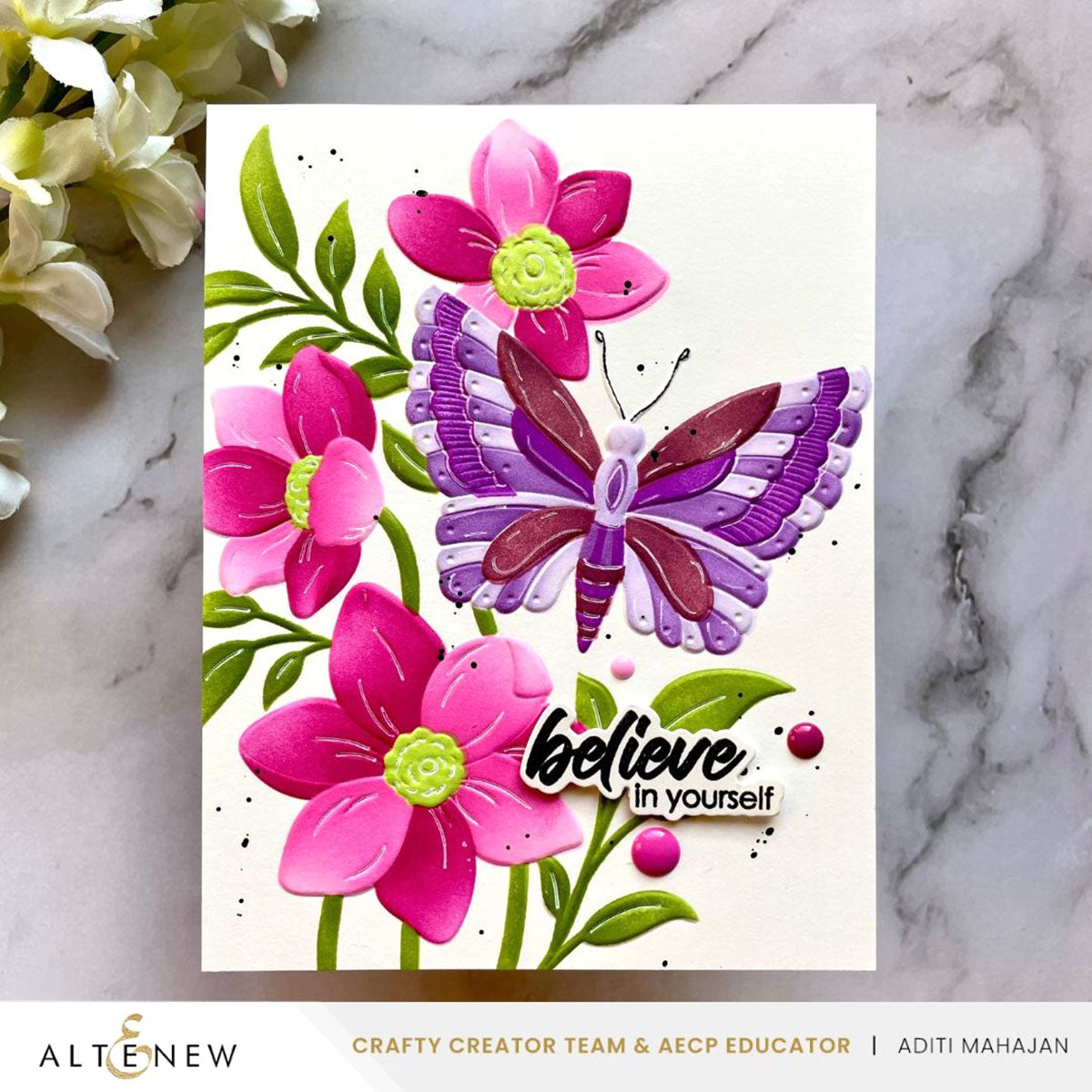 Altenew Baby Pink Fresh Dye Ink Pad alt8746 garden