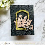 Altenew Batik Blooms 3D Embossing Folder alt10873 hugs