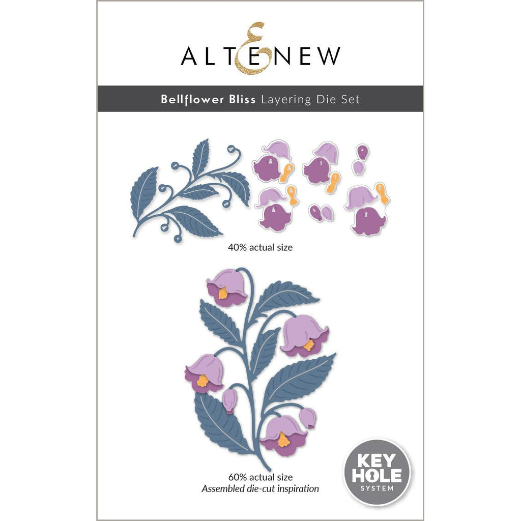 Altenew Bellflower Bliss Layering Dies alt10875