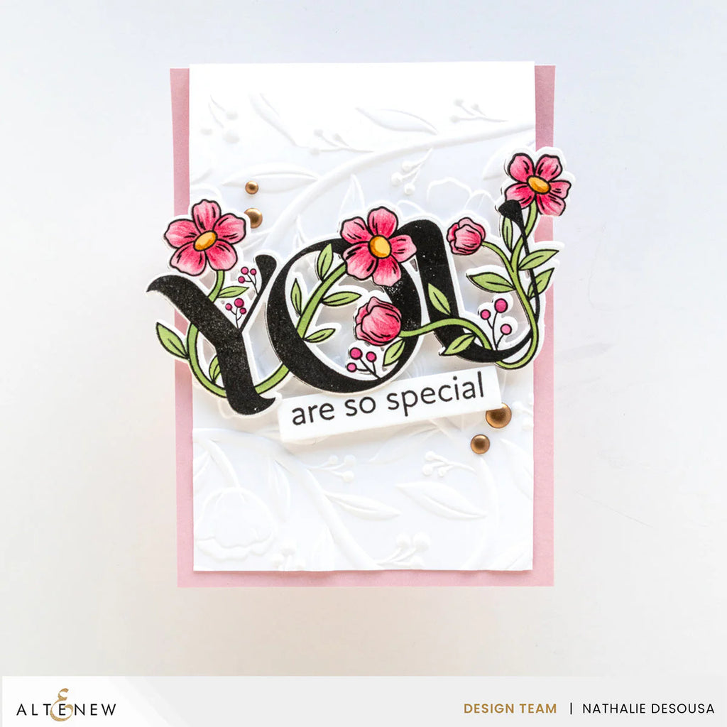 Altenew Berrylicious Fresh Dye Ink Pad alt8612 flowers
