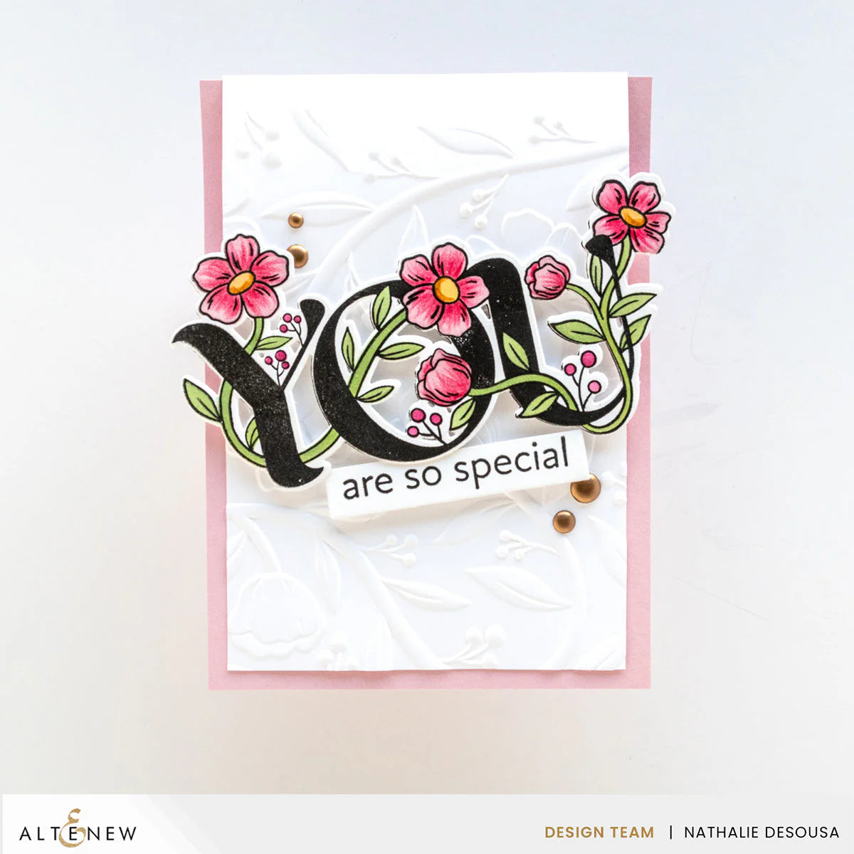 Altenew Berrylicious Fresh Dye Ink Pad alt8612 flowers