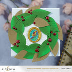 Altenew Berrywood Bird Wax Seal Stamp alt11159 wreath