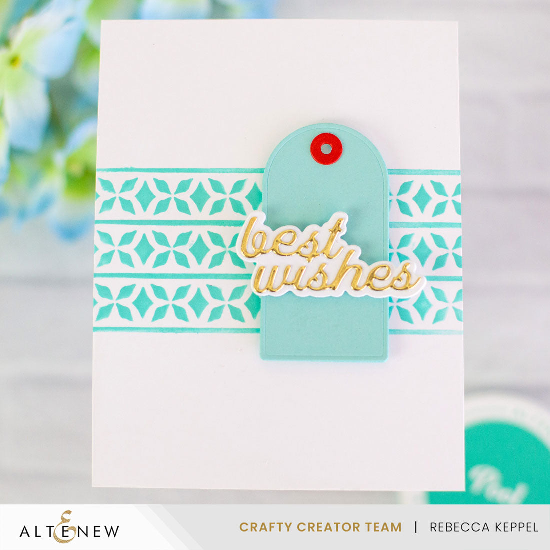 Altenew Best Wishes Tags Dies alt10870 best wishes